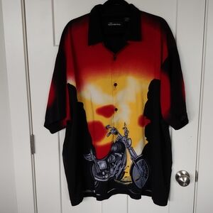 Harley-Davidson Men's Sunset Motorcycle Shirt